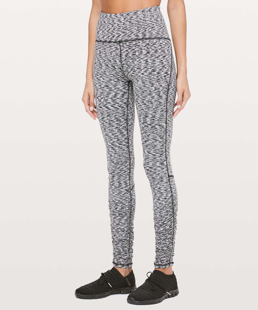 Lululemon Ready To Rulu Tight *28" - Spaced Out Space Dye Black White