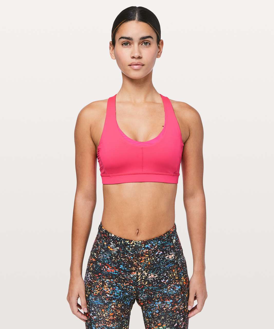 Lululemon Energy Bra Long Line *Medium Support, B–D Cup - Maldives Green -  lulu fanatics