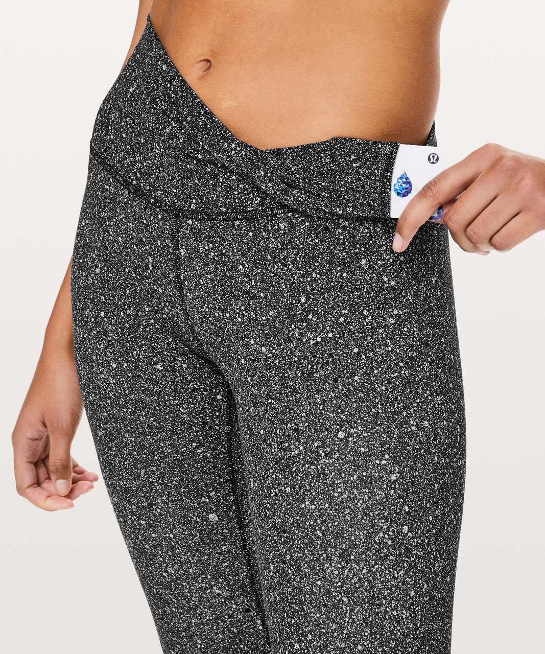 Lululemon Align Pant II *25 - Luminesce Splatter Ice Grey Black