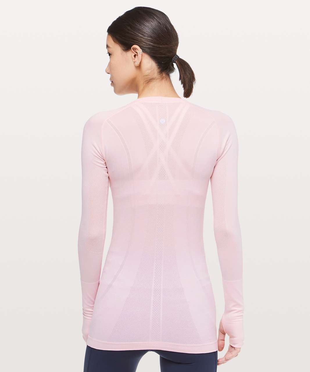 Lululemon Swiftly Tech Long Sleeve Crew - Blissful Pink / Blissful