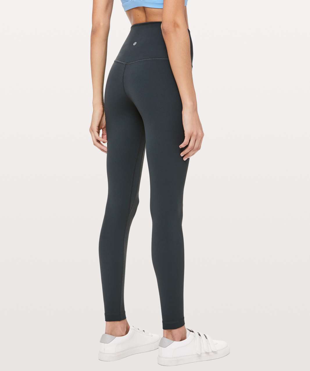 Lululemon Women's Active Crop 17'' Color Melanite Size 8 Stretch Mesh