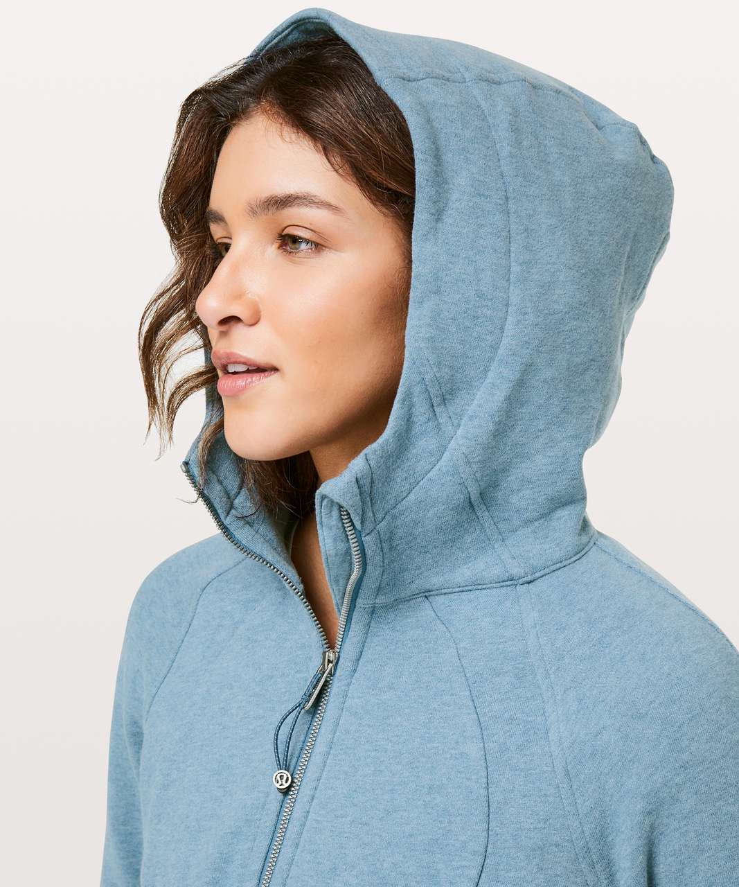 Lululemon Scuba Hoodie *light Cotton Fleece In Heathered Springtime