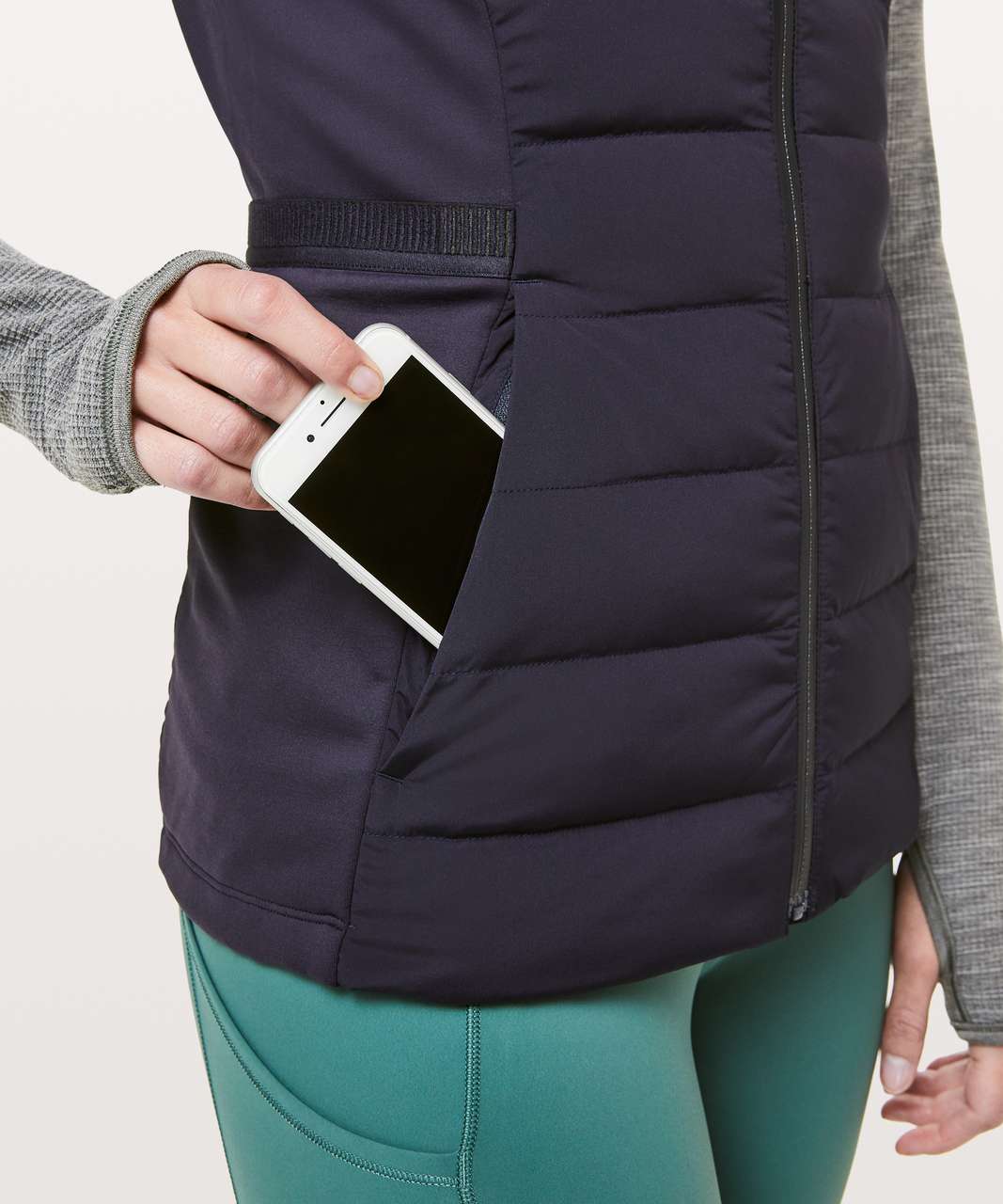 Lululemon Down For It All Vest - Midnight Navy