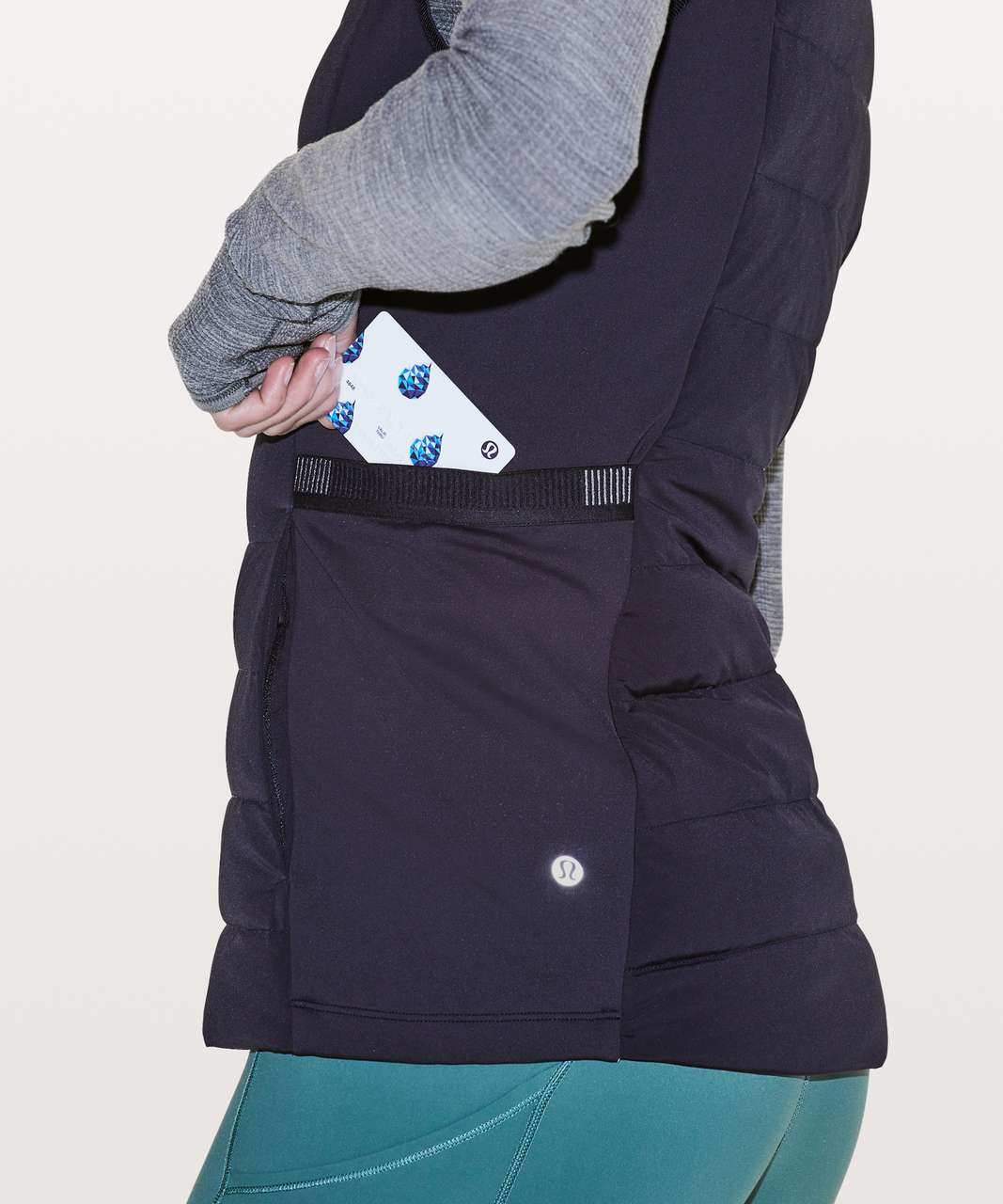 Lululemon Down For It All Vest - Midnight Navy