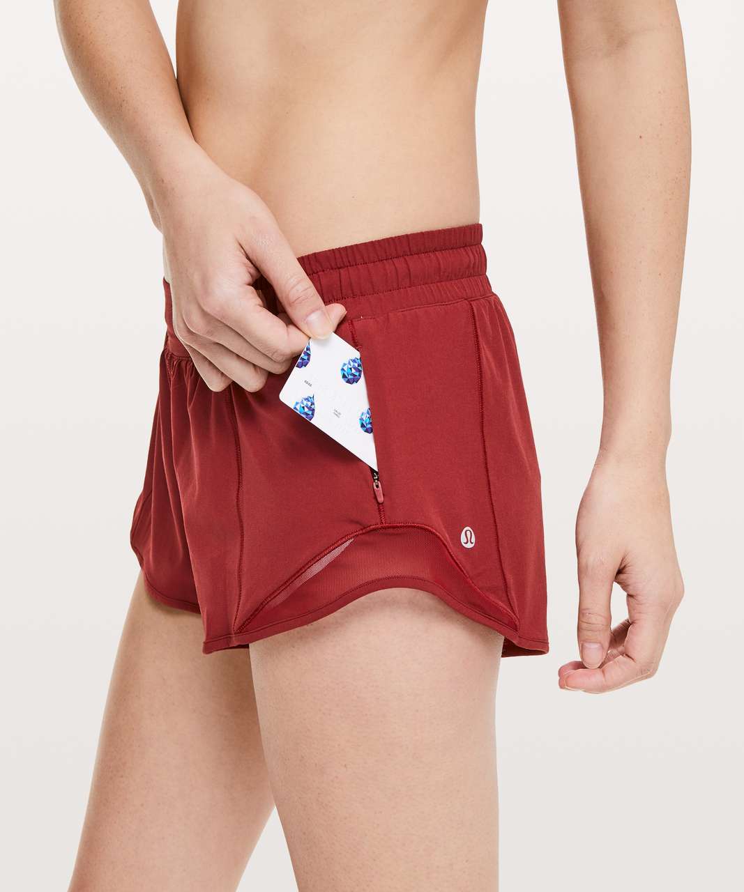 Lululemon Hotty Hot Short II *2.5" - Dark Sport Red