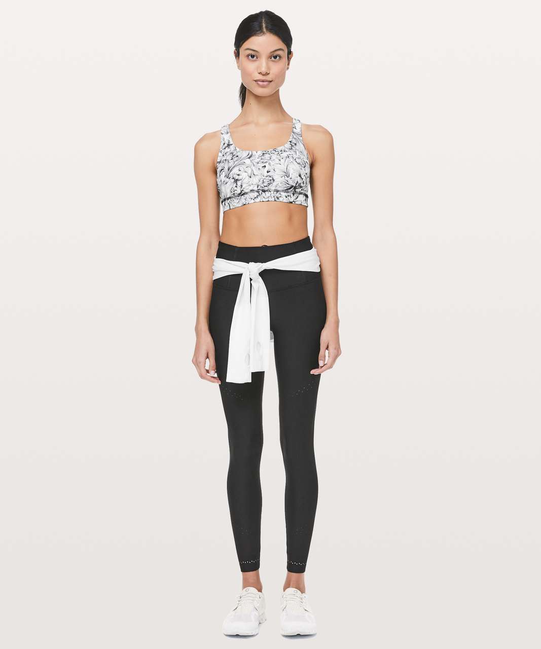 Lululemon Energy Bra - Light Garden White Black