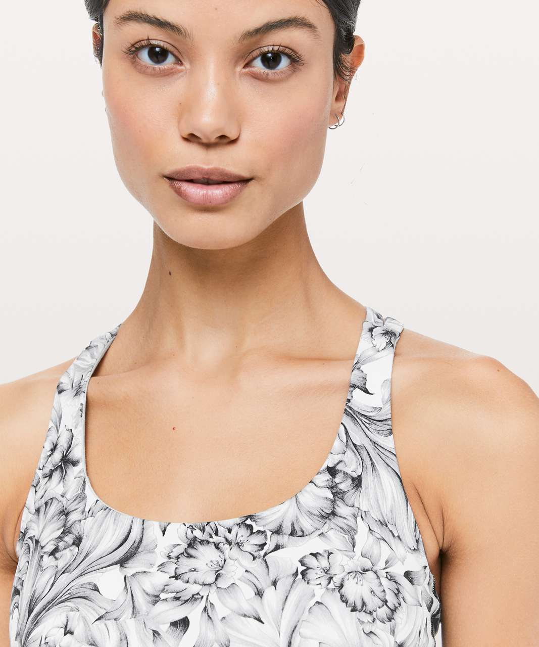 Lululemon Energy Bra - Light Garden White Black