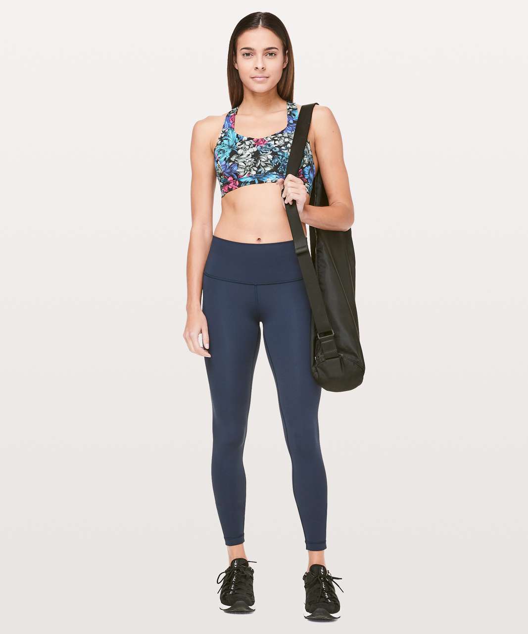 Lululemon Free To Be Serene Bra - Formation Camo Deep Coal Multi - lulu  fanatics