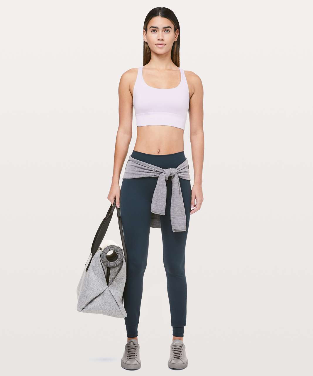 Lululemon Energy Bra *Long Line - Sheer Lilac - lulu fanatics