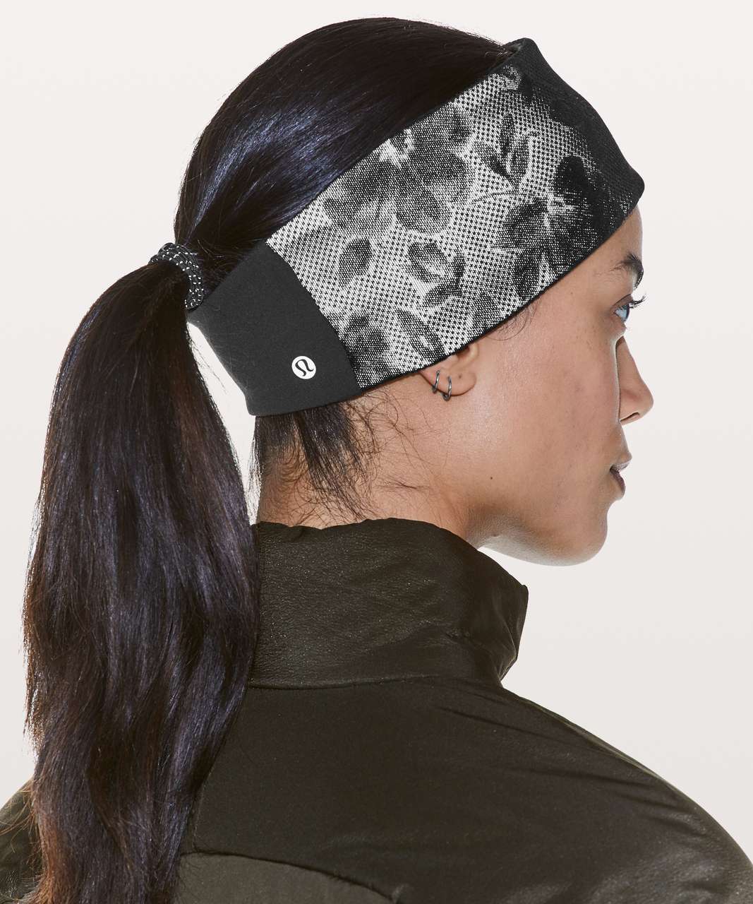 Lululemon Forget The Shivers Earwarmer - Black / Silver Reflective