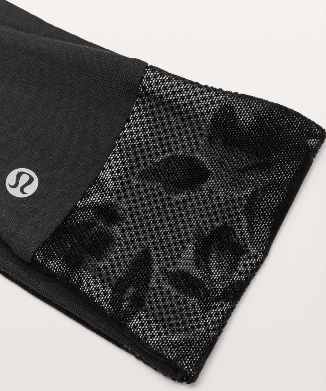 Lululemon Forget The Shivers Earwarmer - Black / Silver Reflective