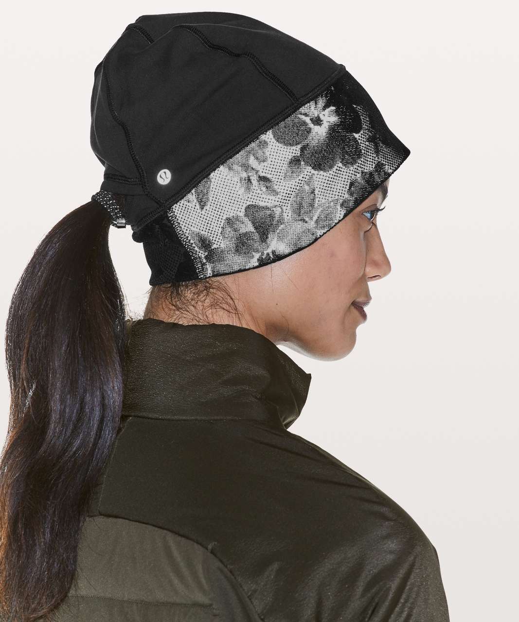 Lululemon Forget The Shivers Beanie - Black / Silver Reflective