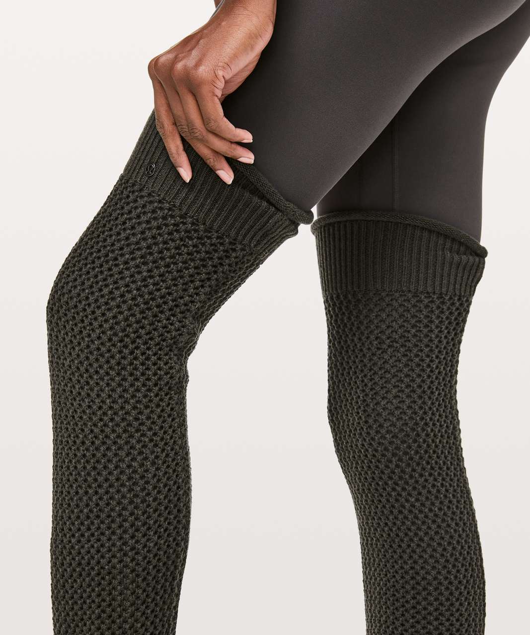 Lululemon Falling Freely Leg Warmer - Dark Olive