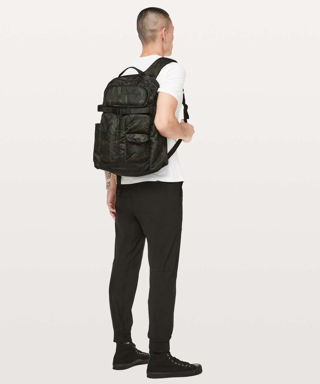 Lululemon Cruiser Backpack - Woodland Camo Multi Green