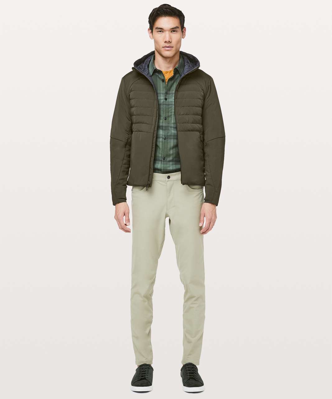 Lululemon Down For It All Jacket - Dark Olive - lulu fanatics