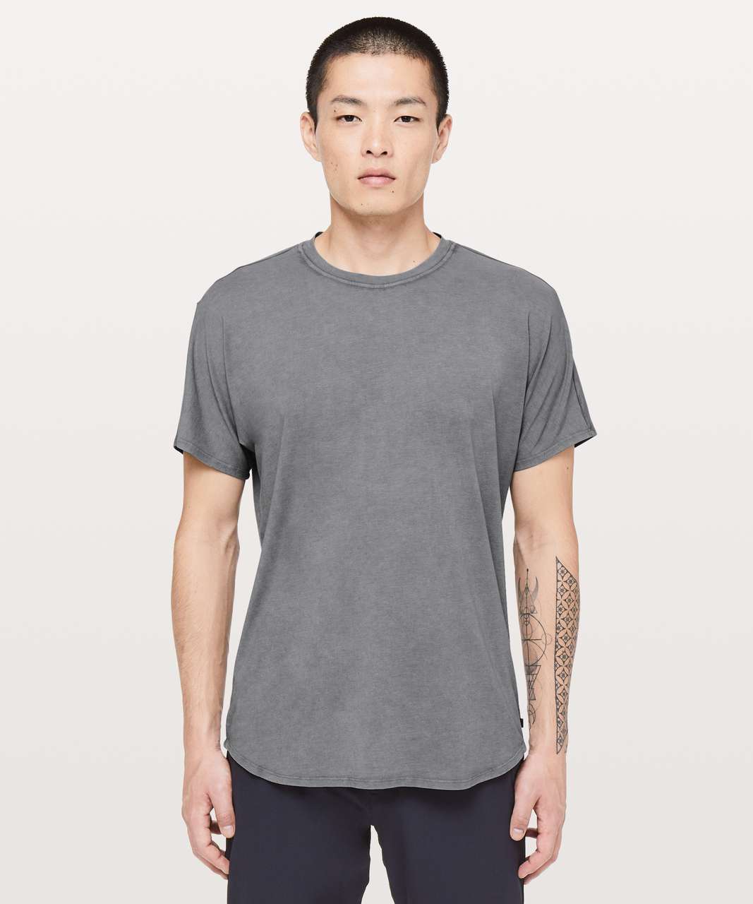 Lululemon Delta Short Sleeve - Medium Grey - lulu fanatics