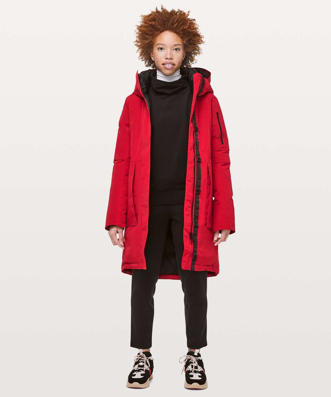 Lululemon Winter Warrior Parka - Dark Red