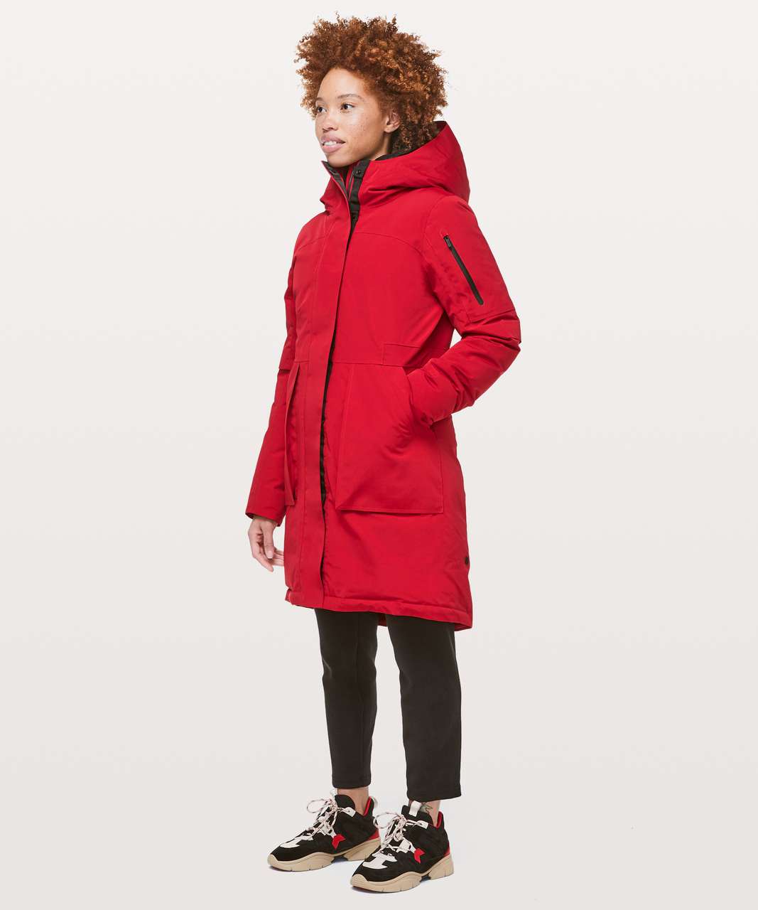 Lululemon Winter Warrior Parka - Dark Red