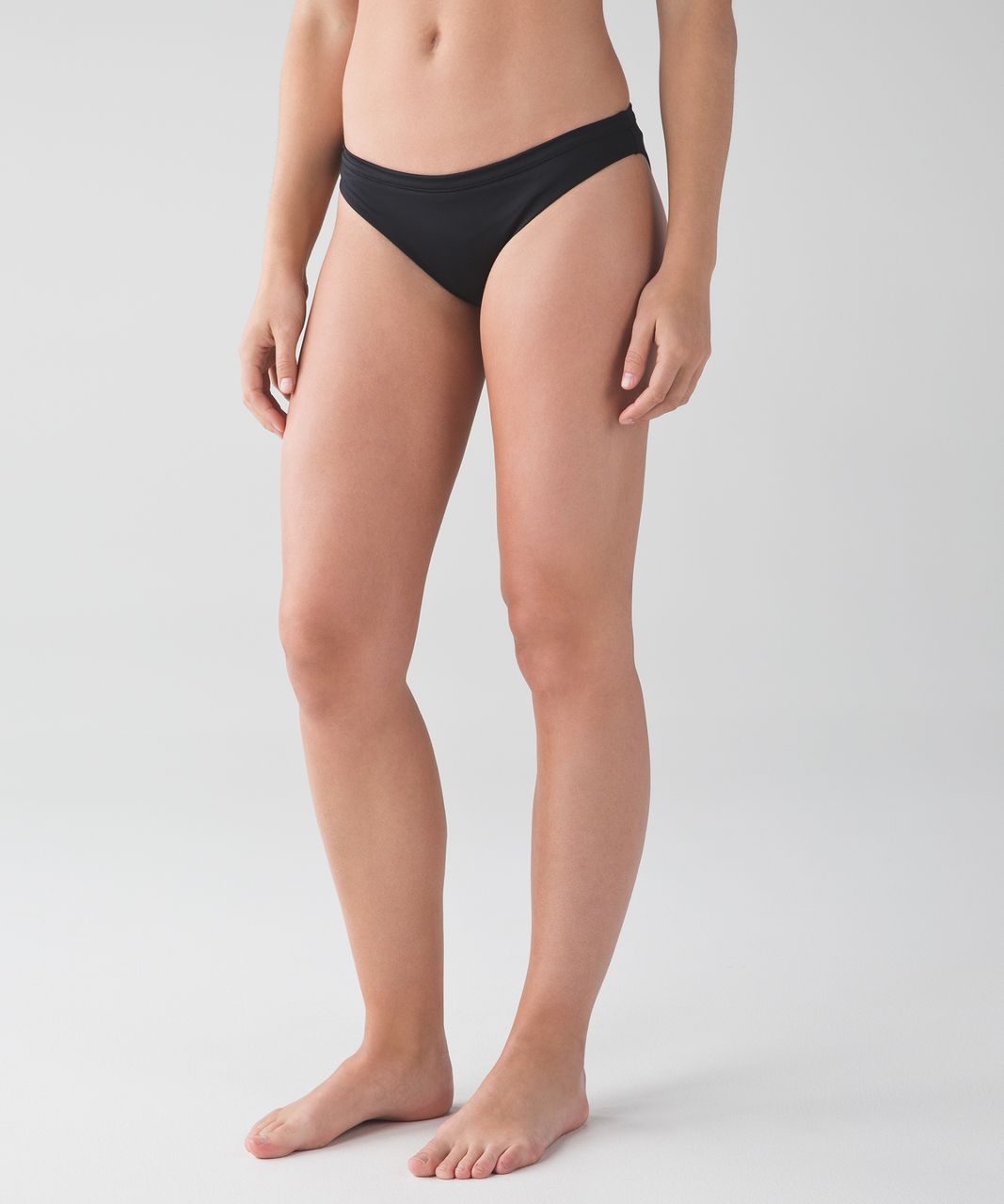 Lululemon Suns Out Bikini - Black / Freckle Flower Black White