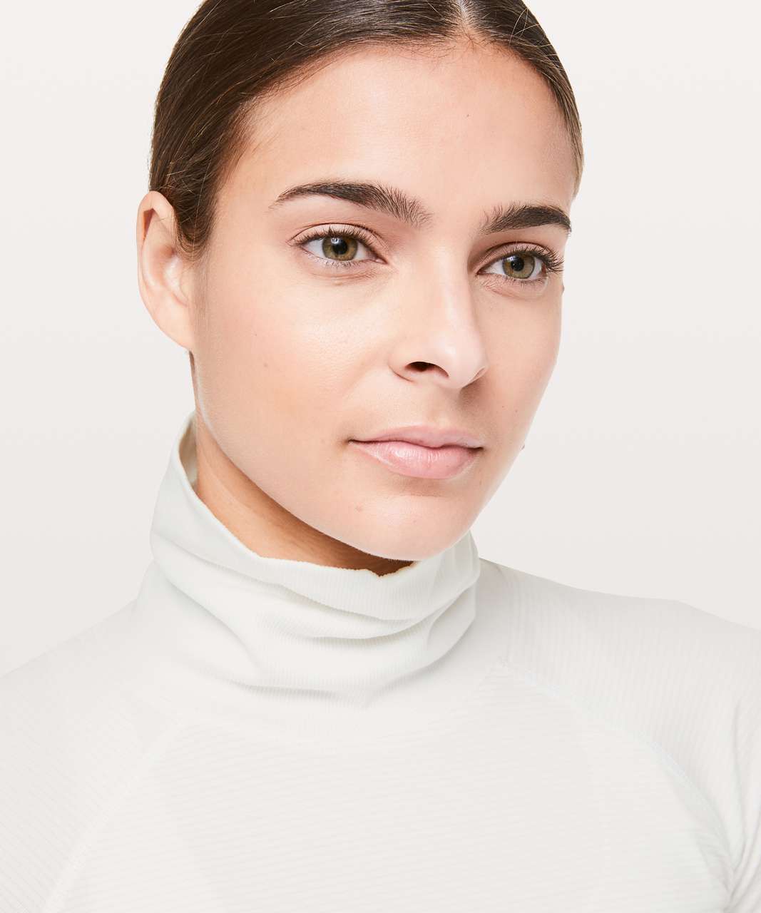 Lululemon Swiftly Speed Turtleneck - White / White