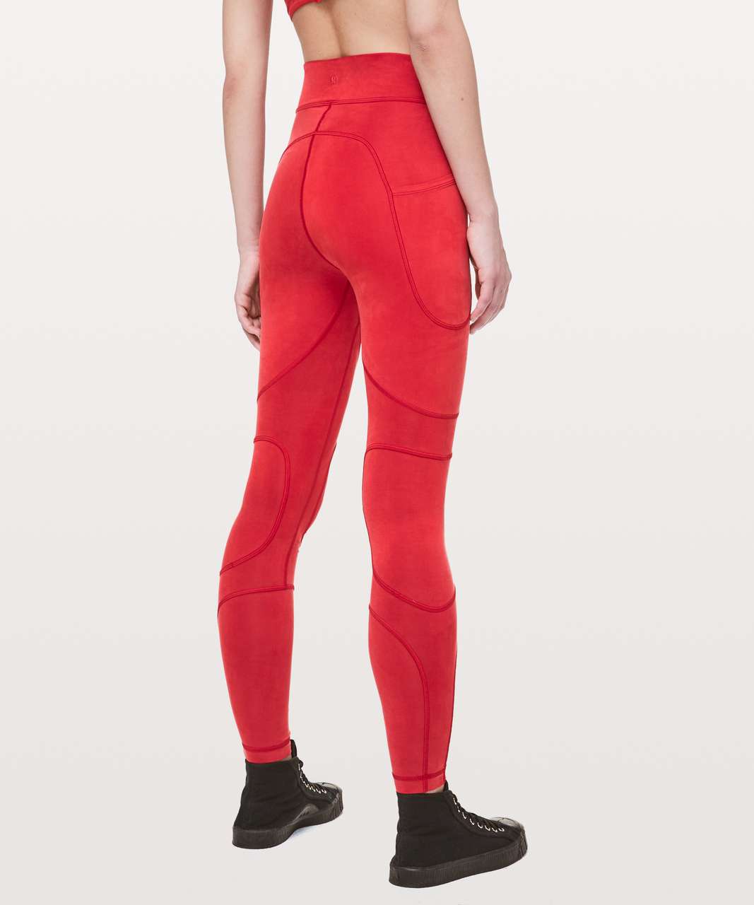 Lululemon Sumu-Su Tight *28 - Fiery Red - lulu fanatics