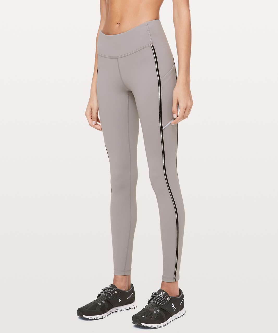 Lululemon Speed Up Tight * Metallic 28" - Dark Chrome