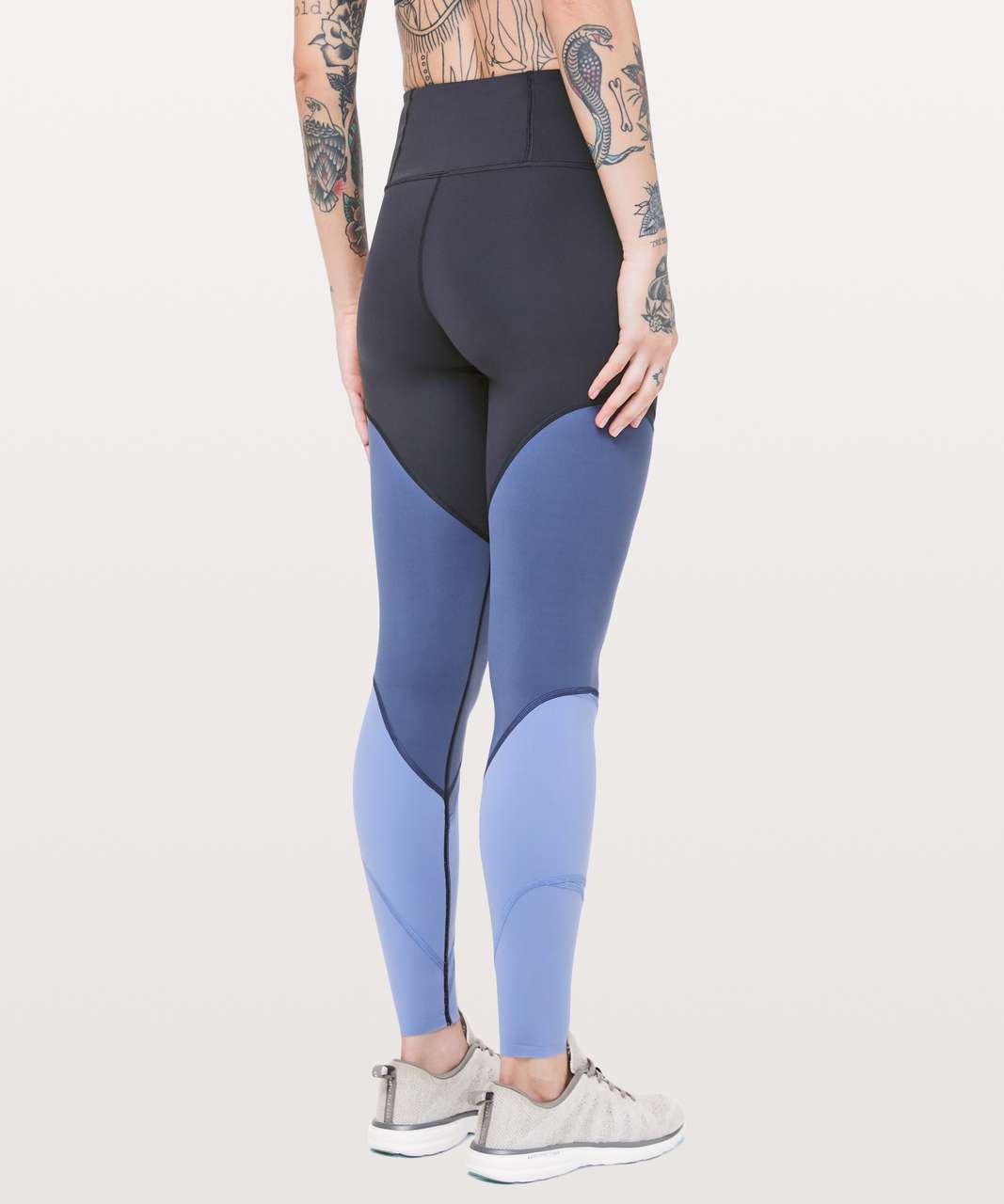 Lululemon Colour Me Ombre Tight *28 - Midnight Navy / Gatsby Blue / Visto  Blue - lulu fanatics