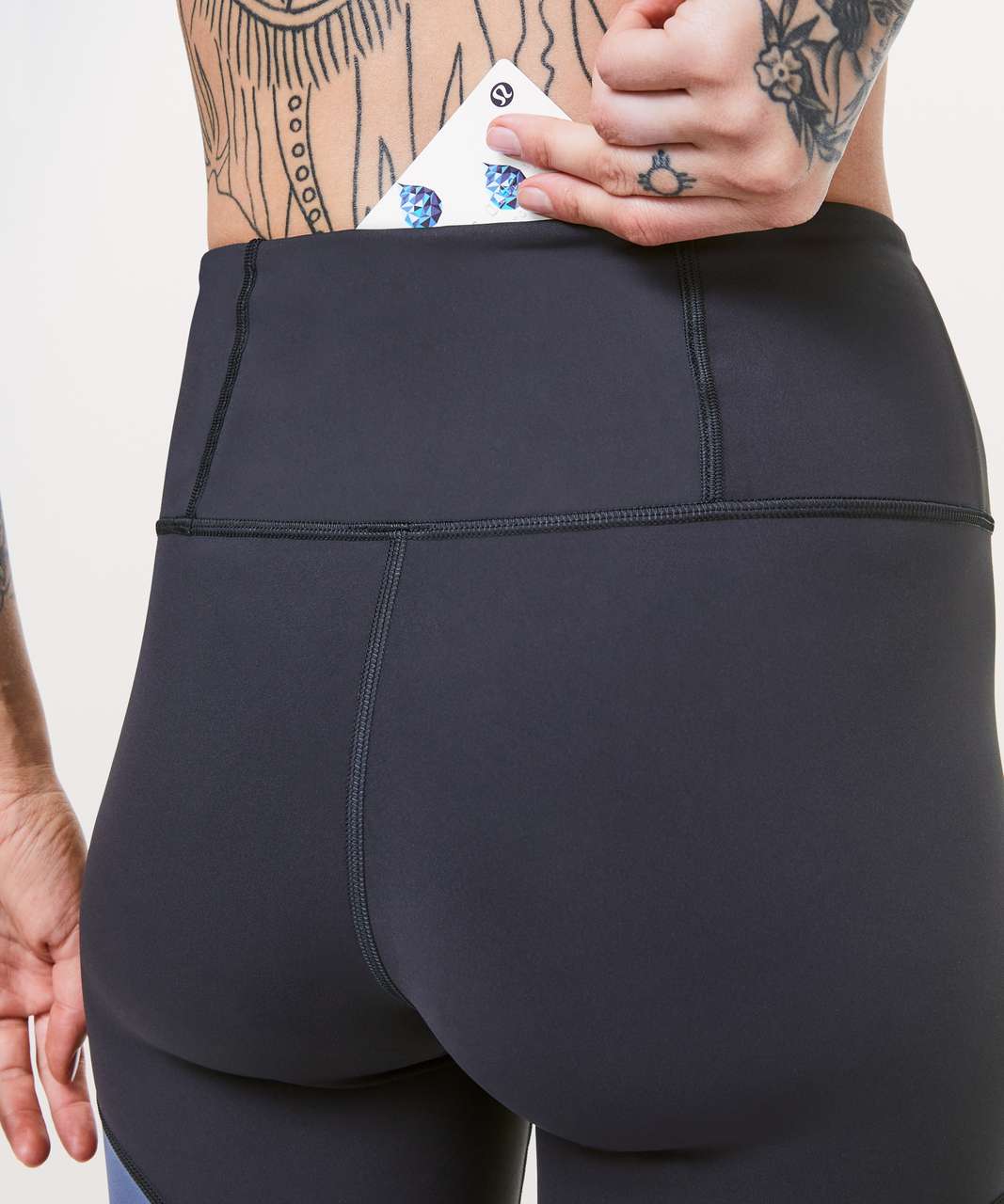 Lululemon Colour Me Ombre Tight *28 - Black / Obsidian / Titanium - lulu  fanatics