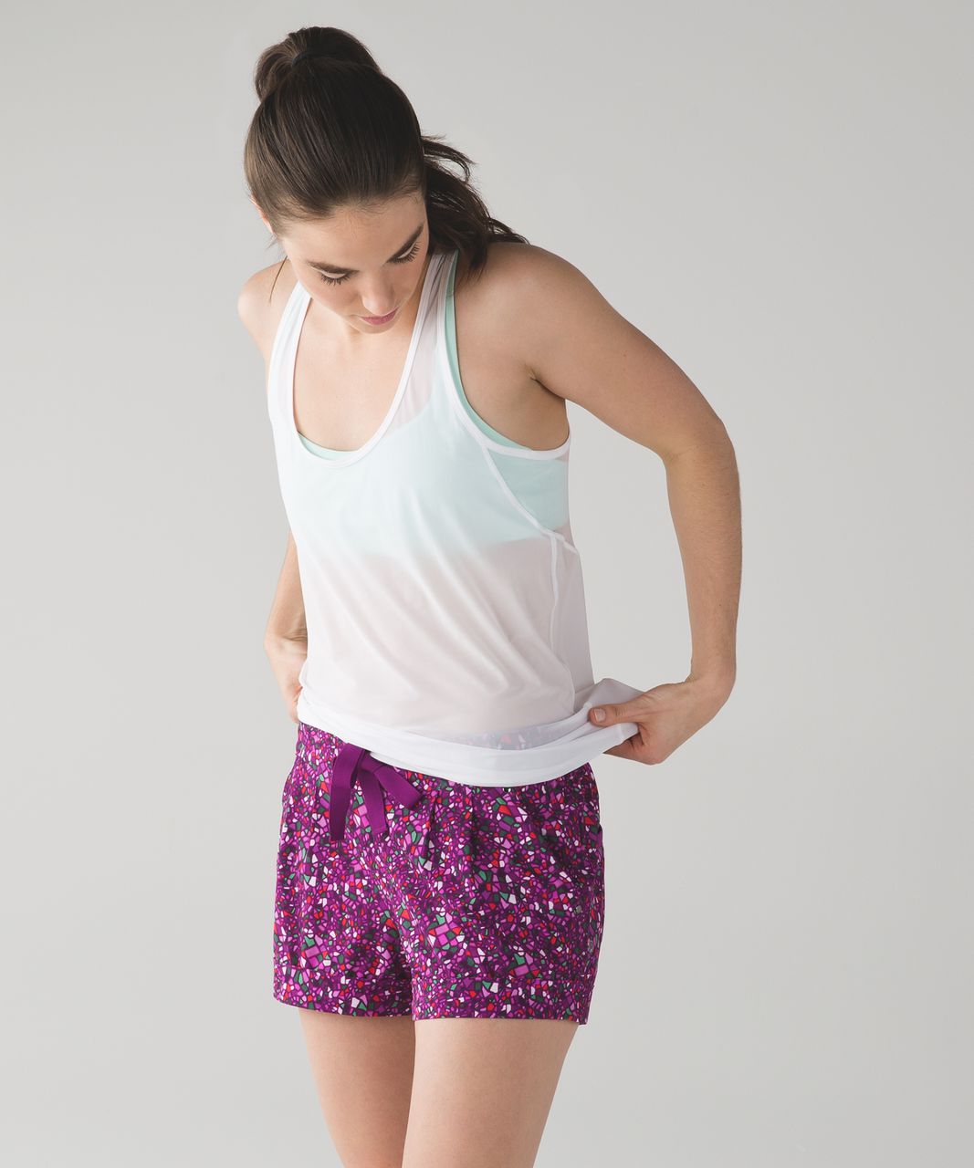 Lululemon Spring Break Away Short - Paradise Camo Multi