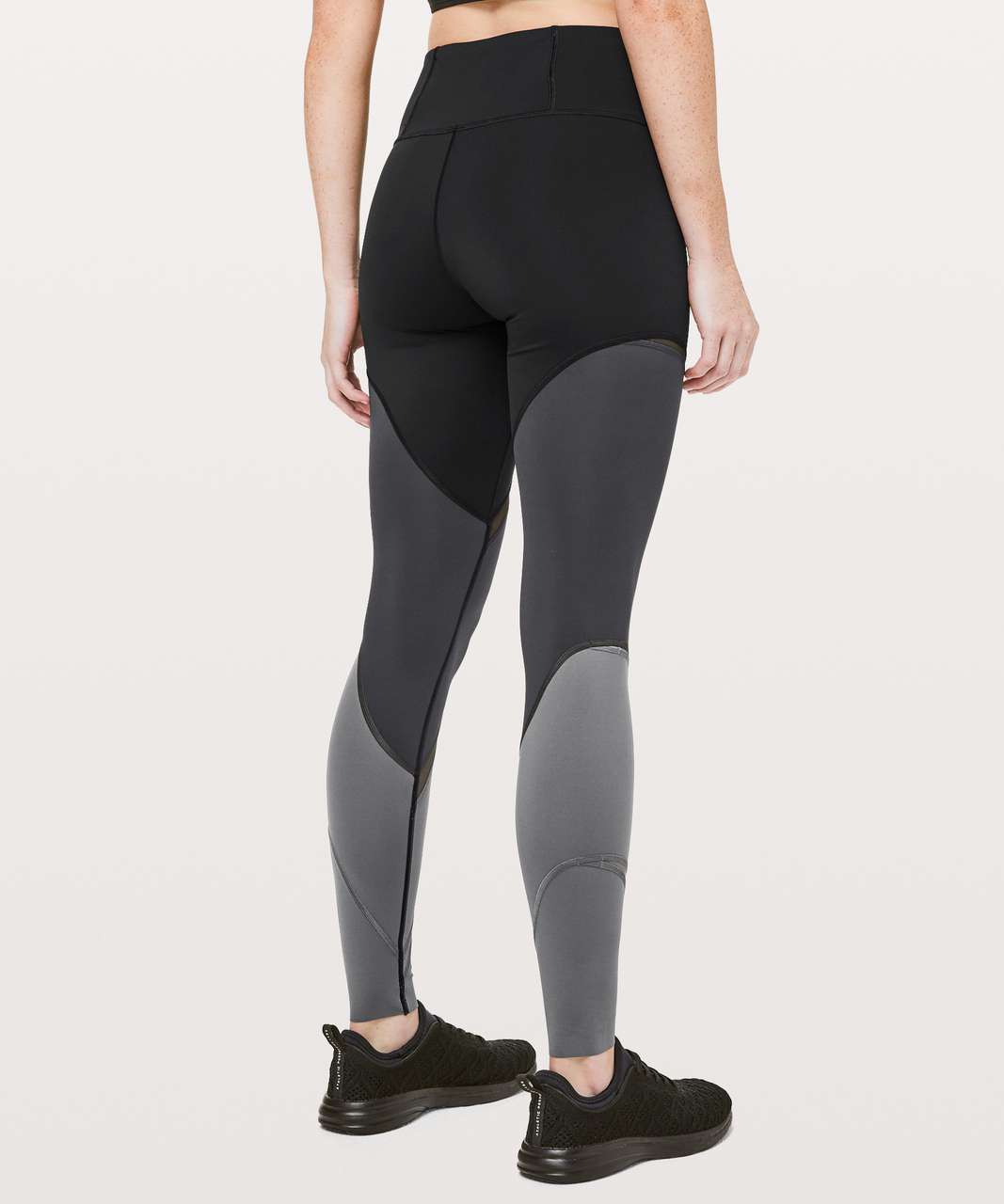 Lululemon Colour Me Ombre Tight *28 - Black / Obsidian / Titanium - lulu  fanatics