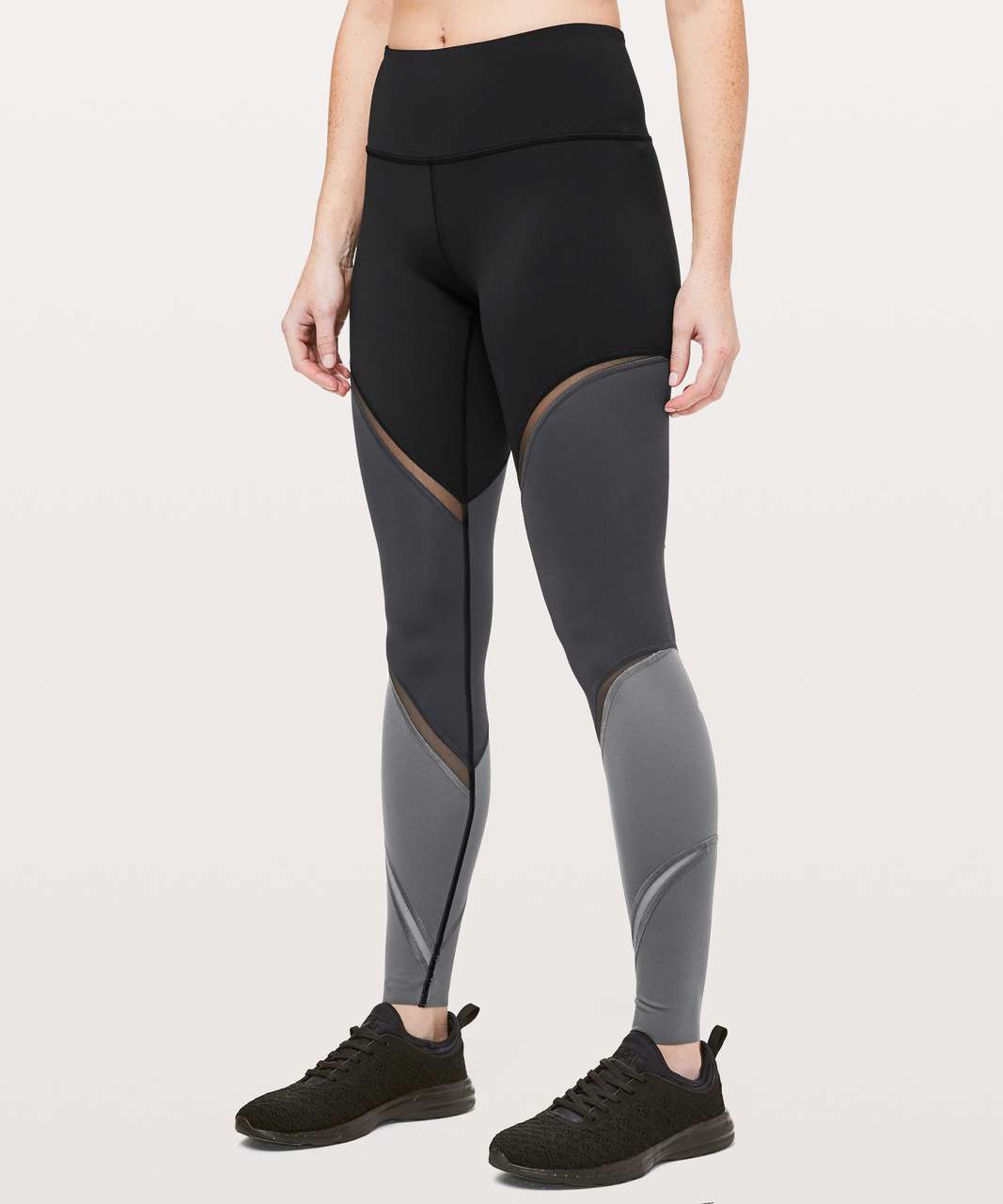 Lululemon Colour Me Ombre Tight *28 - Black / Obsidian / Titanium - lulu  fanatics