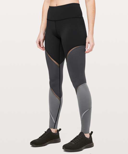 Lululemon Colour Me Ombre Tight *28 - Dark Adobe / Blush Berry