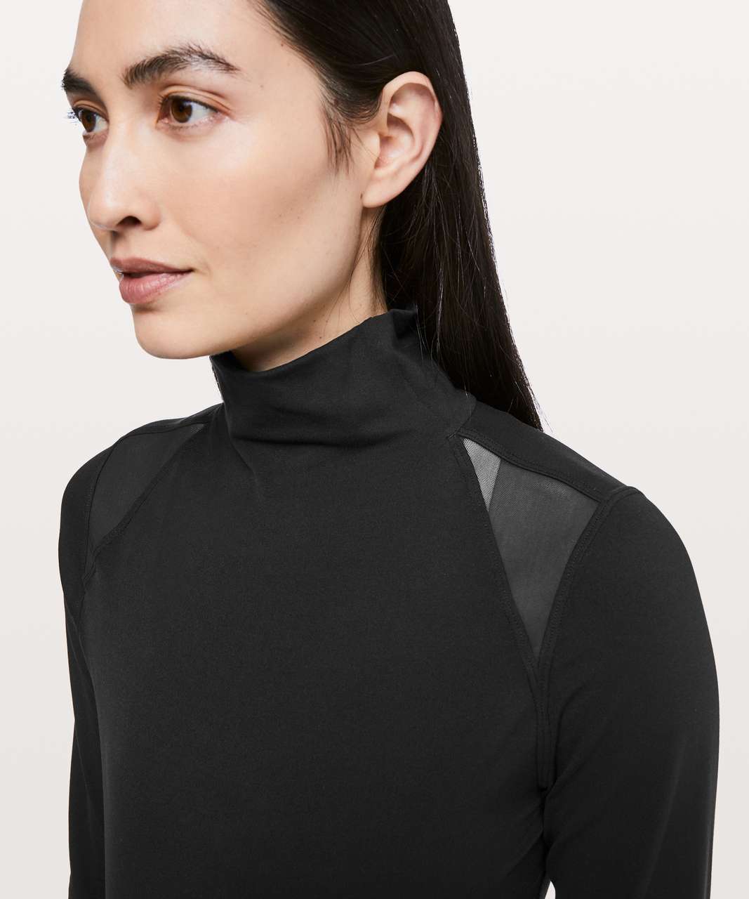 Lululemon Ethereal Mock Neck - Black