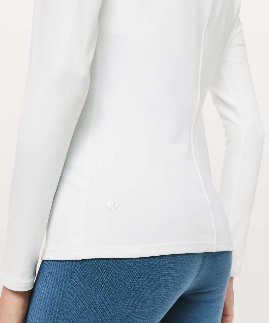 Lululemon Ethereal Mock Neck - White