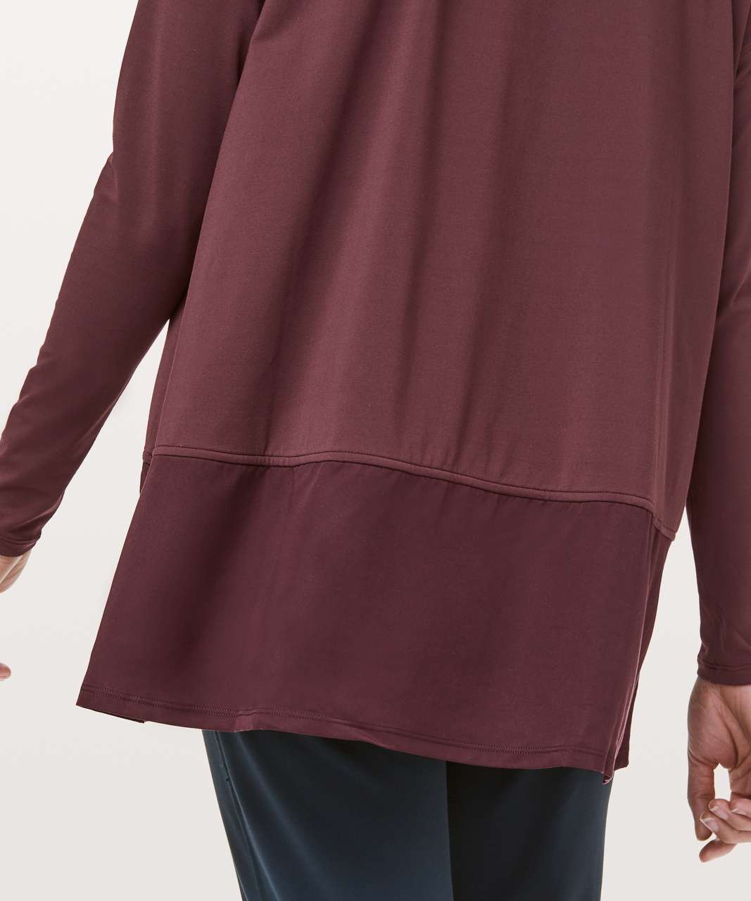 Lululemon Ease of Mind Long Sleeve - Bordeaux Drama