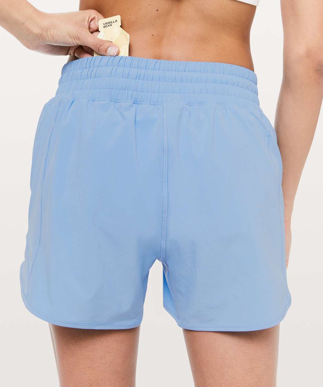 Lululemon Hotty Hot Short *High-Rise Long 4" - Sinatra Blue