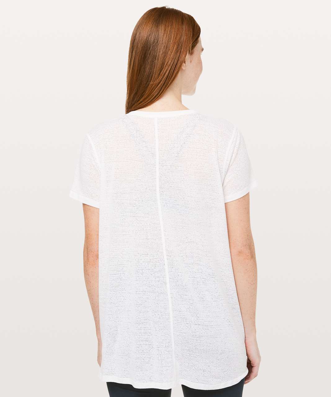 Lululemon Back To Me Tee - White