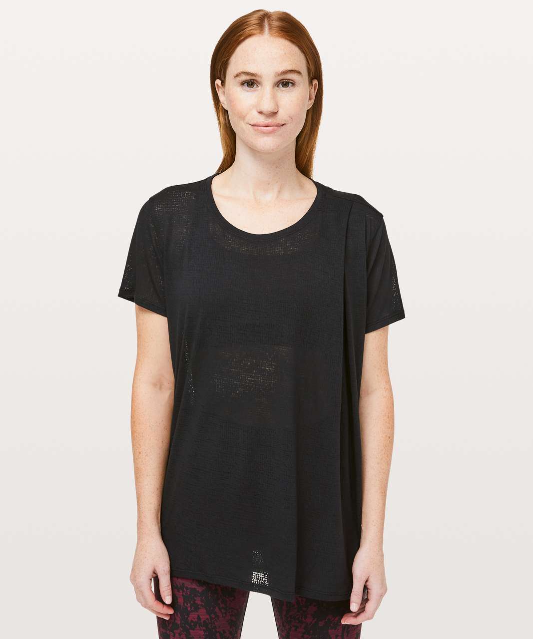 Lululemon Back To Me Tee - Black