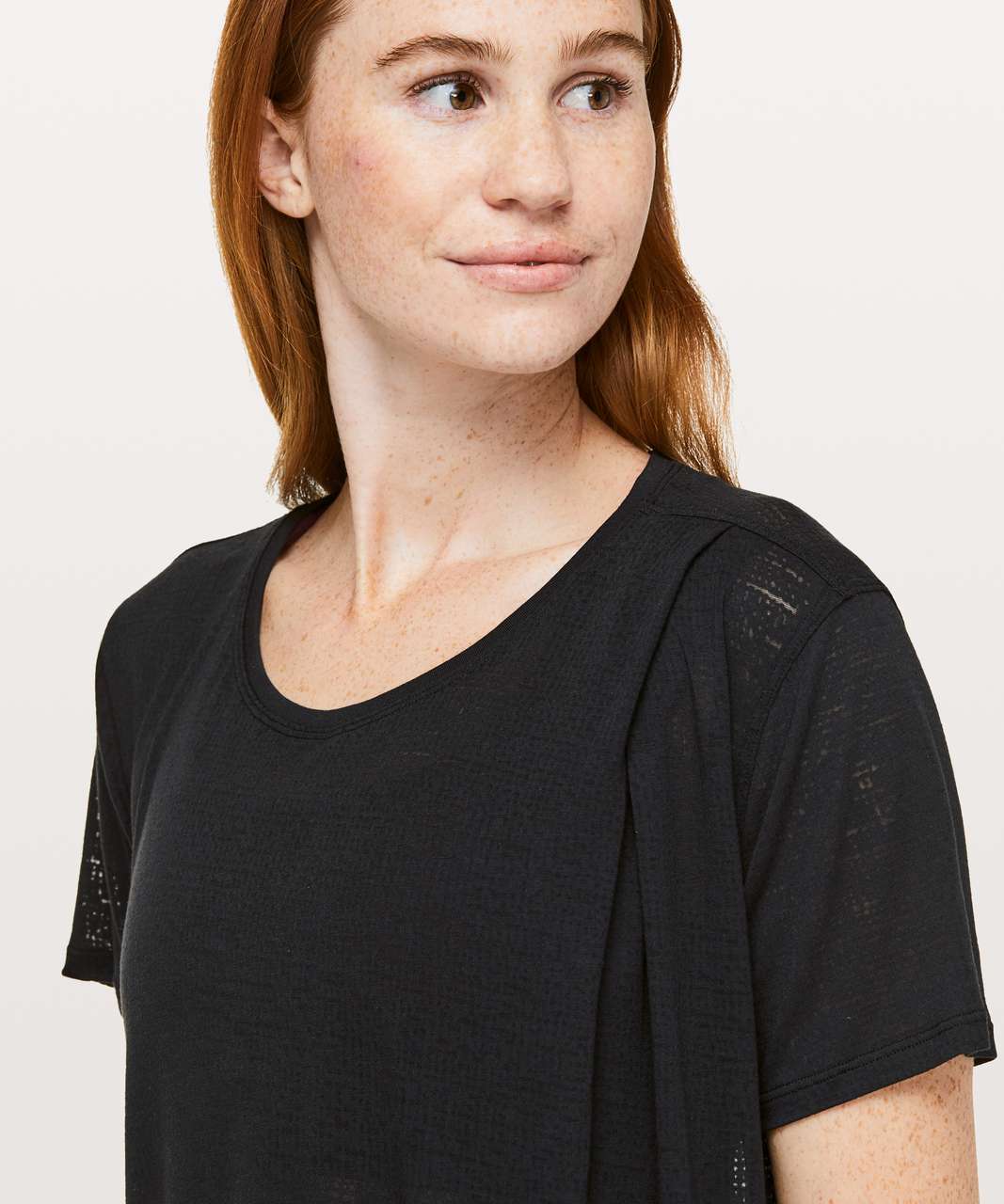 Lululemon Back To Me Tee - Black