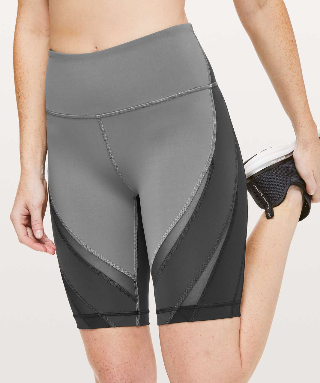 Lululemon Colour Me Ombre Short - Black / Obsidian / Titanium - lulu  fanatics