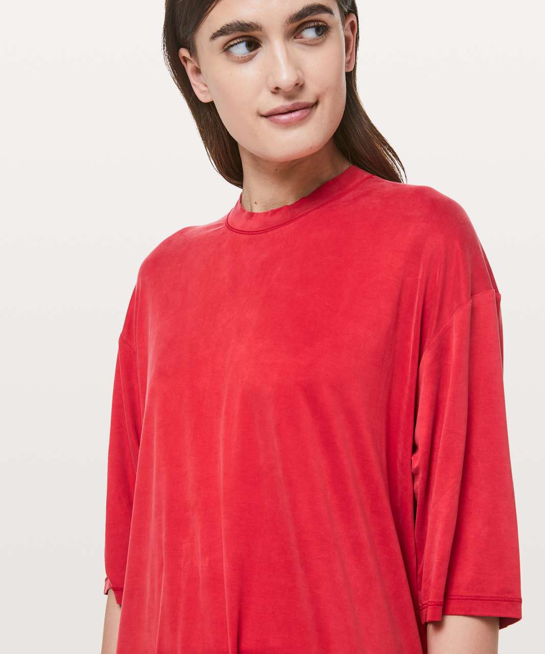 Lululemon Sumu-Su Tee - Fiery Red