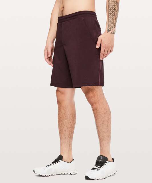 Pace Breaker Short 7 *Linerless, Heather Allover Deep Coal Black