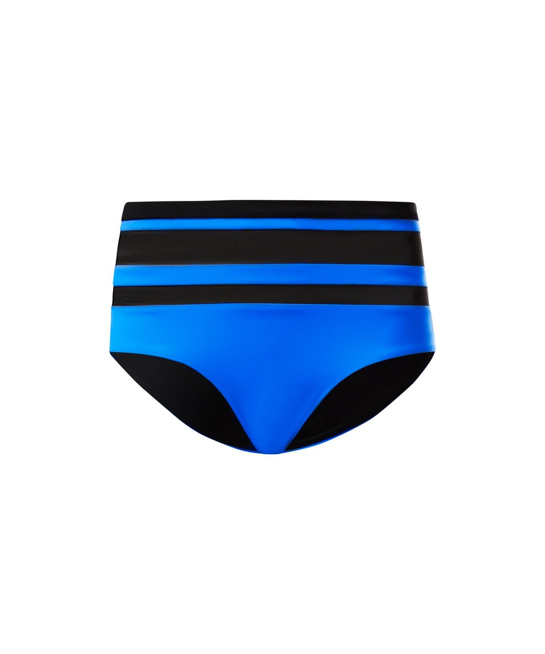 Lululemon Go With The Flow (High Waist) - Pipe Dream Blue / Black