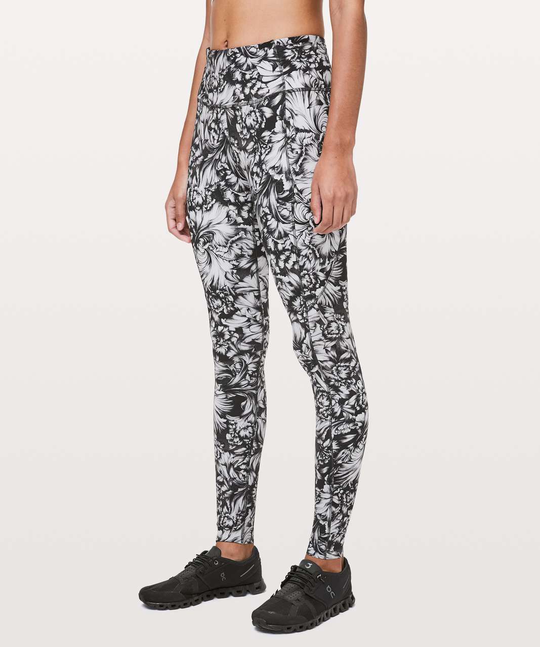 lululemon black white floral leggings - Hers 6 – SproutzUturn