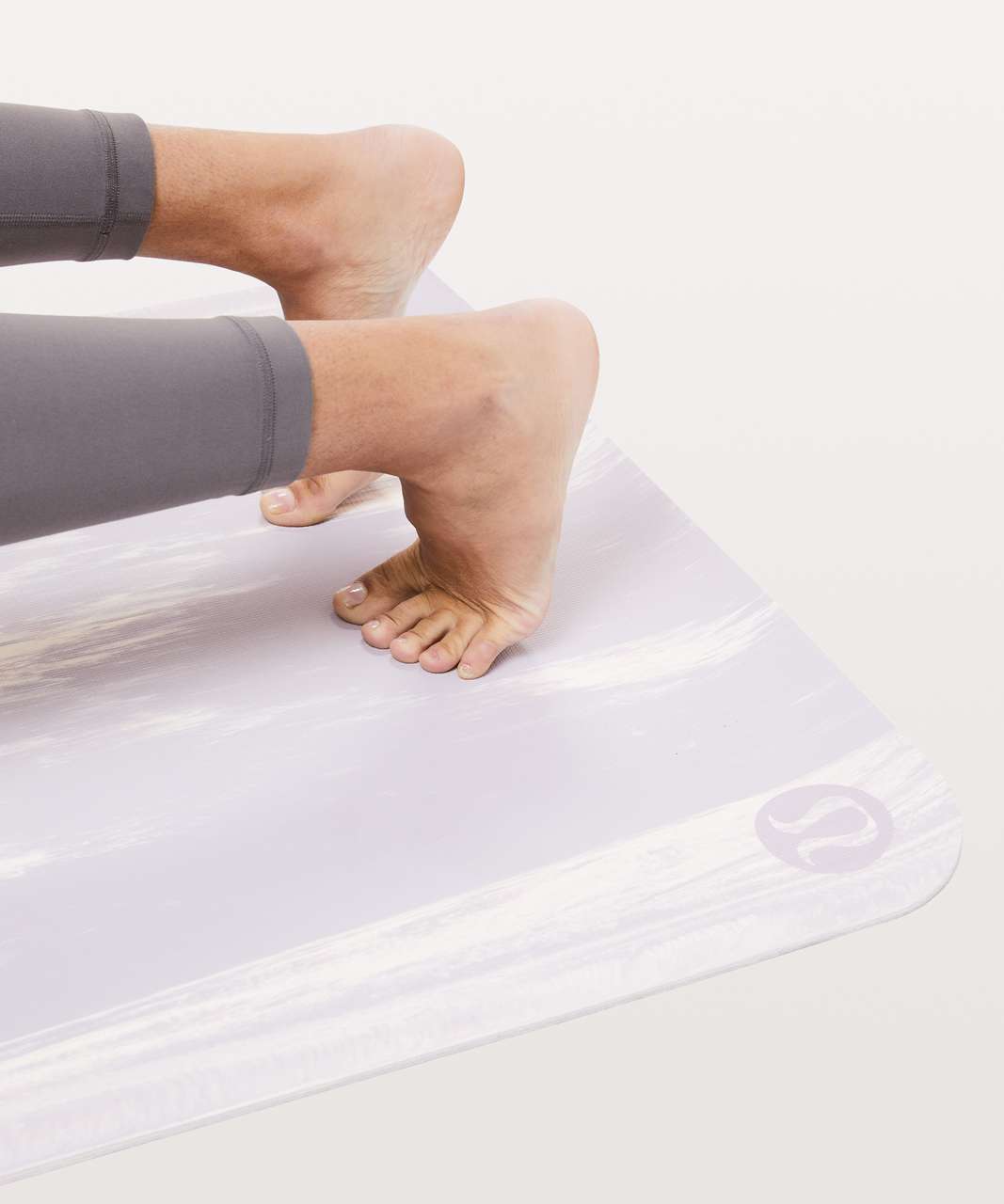 Lululemon Namastay Mat - Silver Lilac / White