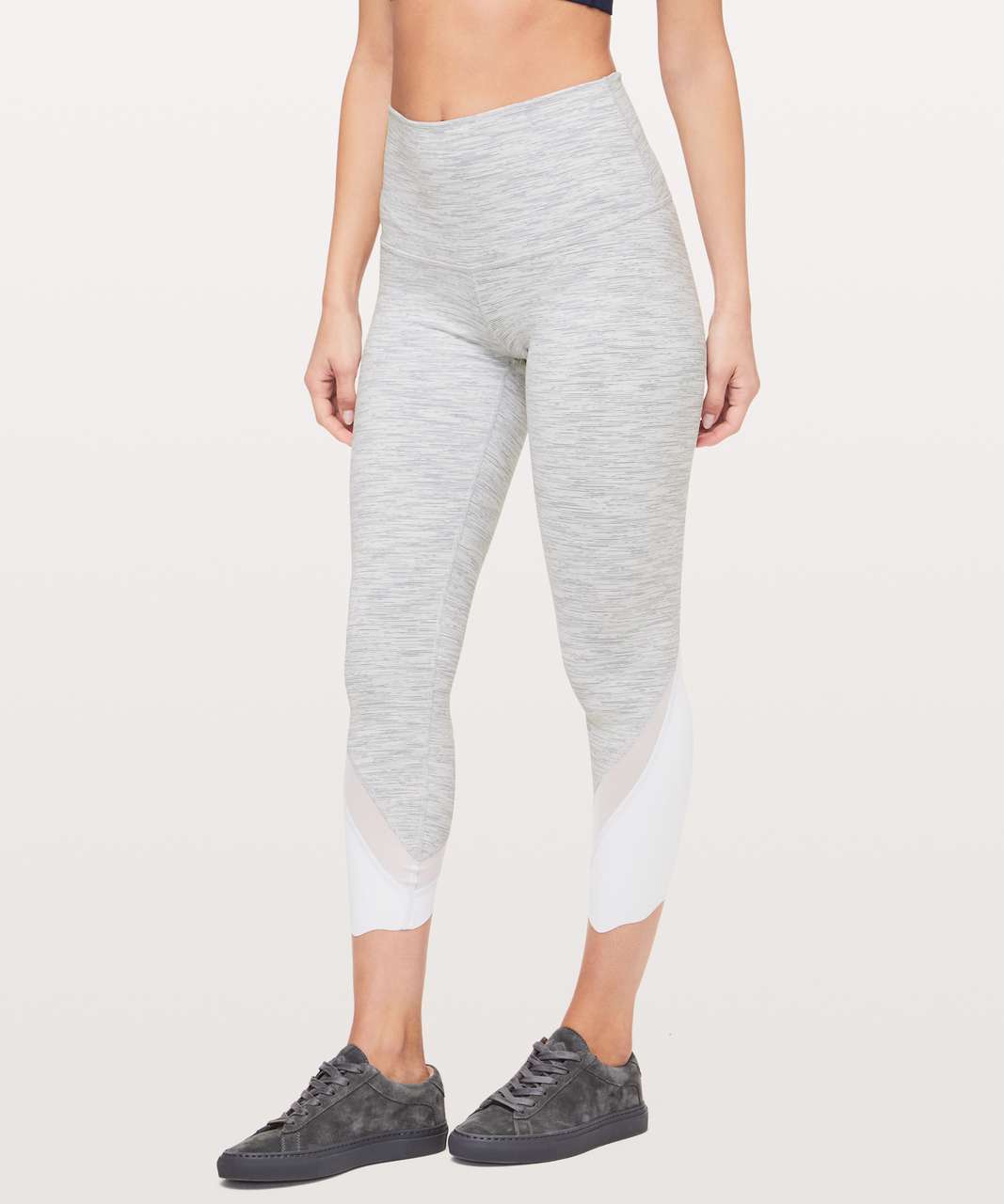 Lululemon Wunder Under Crop Wee Are From Space Cashew Black size 6 NWT 2014  Luon