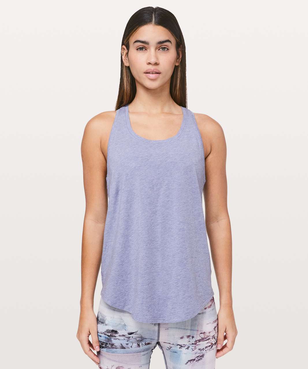 Lululemon Love Tank *Pleated - Heathered Solar Purple - lulu fanatics