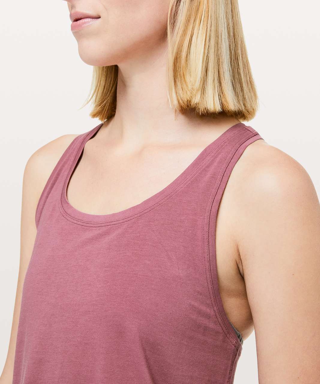 Lululemon Love Tank *Pleated - Misty Merlot