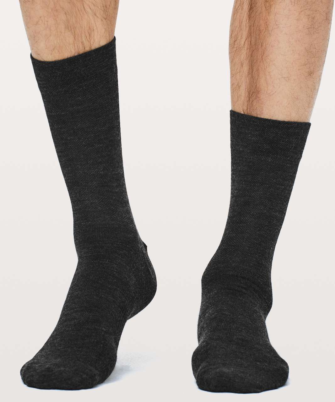 Lululemon Bring The Heat Sock - Heathered Core Black