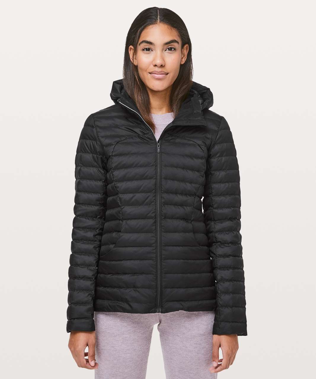 Lululemon Down Jacket - Black - lulu fanatics